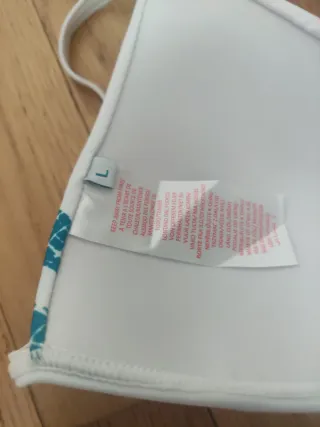 Bikini Real Madrid Blanco y Turquesa