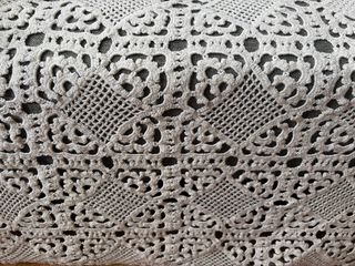 Colcha Crochet Artesanal grande Para cama o sofa
