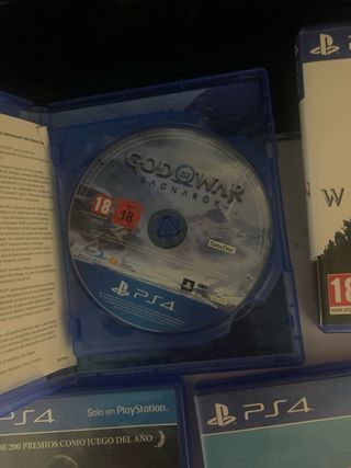 PS4 Juegos: The Last of Us, FIFA 19, God of War