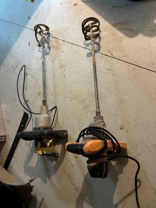 2 Mezcladores Eléctricos Portátiles Batidor Morter