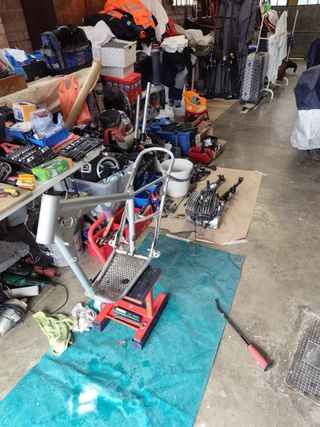 Chasis Bultaco Sherpa T Plata