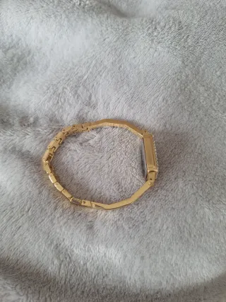 NUEVO! Reloj Baño Oro Circonitas