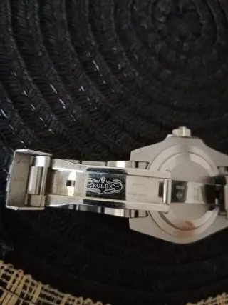 Rolex Submariner Negro y Plateado