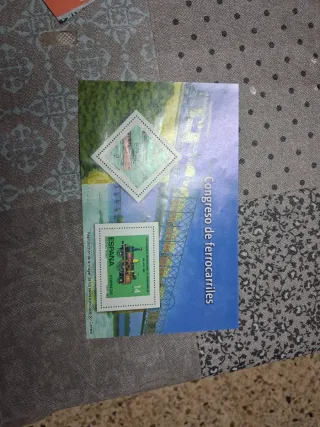 Sellos Congreso de Ferrocarriles España