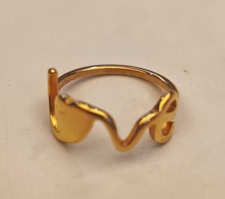 Lote Anillos Mujer Baño Oro 18k