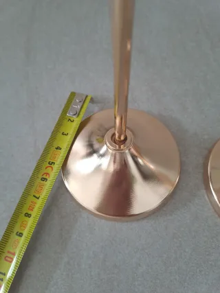 Set 3 Portacandele Oro