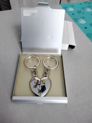 Llaveros Corazón Pareja.Nuevos