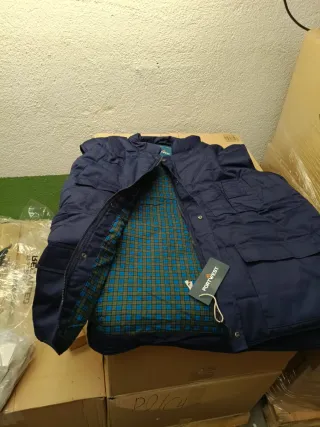 Chaleco Shetland Calor Azul 5XL