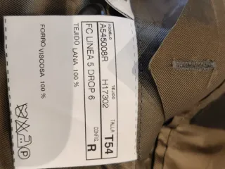 Chaqueta Fuentecapala Talla 56 Marrón