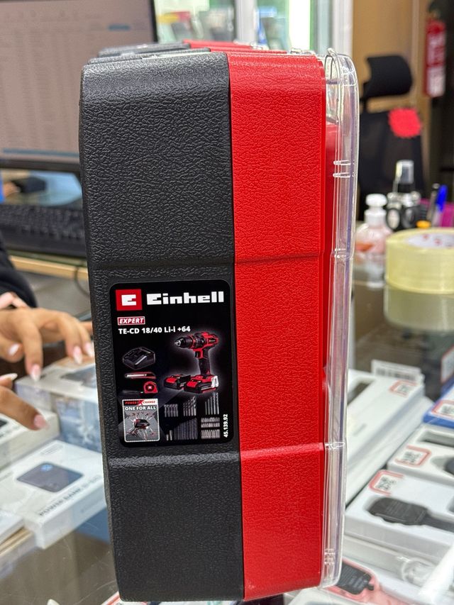 Einhell TE-CD 18/40 LH +64 Caja Herramientas