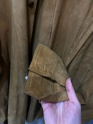 Chaqueta ante piel cabra auténtica