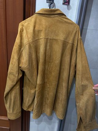 Chaqueta ante piel cabra auténtica