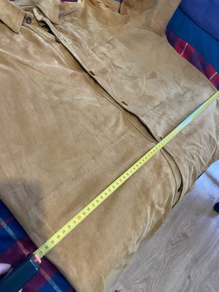 Chaqueta ante piel cabra auténtica