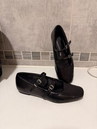 Bailarinas Pull&Bear Talla 35 Negras