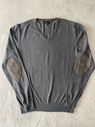 Jersey Massimo Dutti gris Talla Lj
