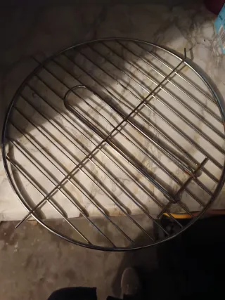 2 griglie per barbecue in metallo