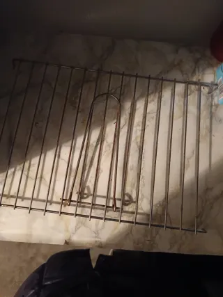 2 griglie per barbecue in metallo