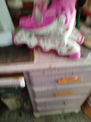 Patines en línea Hello Kitty rosas