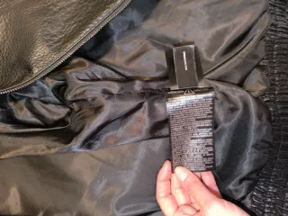 Cazadora Biker Oversize Zara Talla L