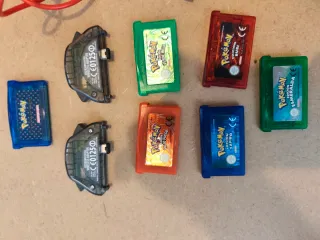 Lote Pokémon GBA: Juegos y Adaptadores Inalámbrico