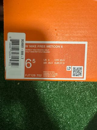 Nike Free Metcon 37.5
