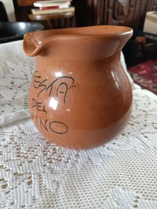 Brocca in terracotta Festa del Vino