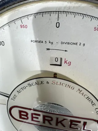 Bilancia Berkel Acciaio Vintage