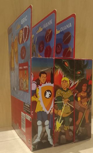 LOTE 3 FIGURAS DRAGONES Y MAZMORRAS