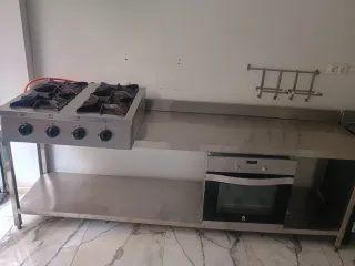 Cocina industrial hamburguesería Se vende junto o