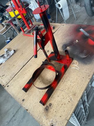 Desmontadora de neumáticos minimoto