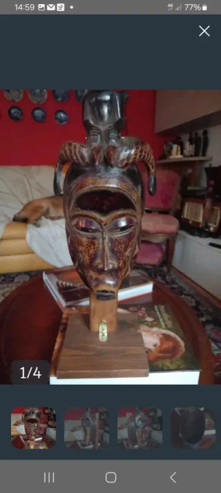 Statue e maschere africane