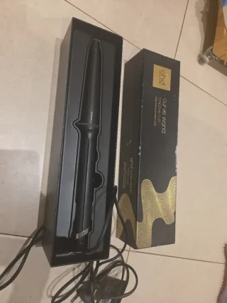 Rizador de pelo ghd negro