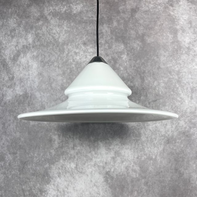 Lámpara Danesa Royal Copenhagen Cristal Opalino