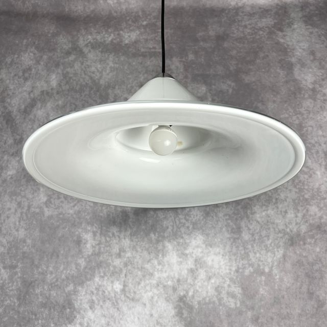 Lámpara Danesa Royal Copenhagen Cristal Opalino