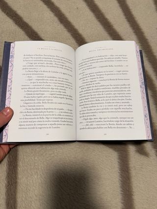 La Bella y la Bestia libro edición especial