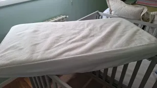 Cuna Ikea Sundvik Gris + Colchón marca Ecus kids