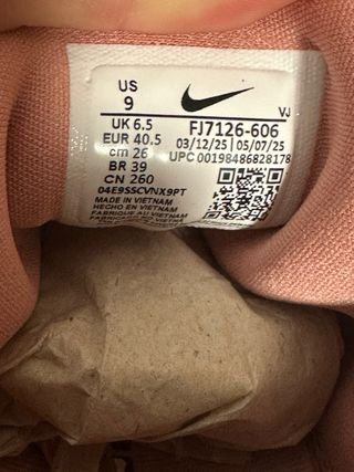 Nike Free Metcon Mujer Talla 40,5