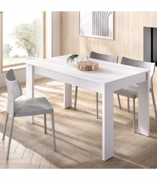 Mesa De Comedor Sami 138,5 Cm. Blanco