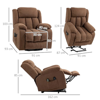Poltrona Alzapersona Elettrica con Telecomando, Po