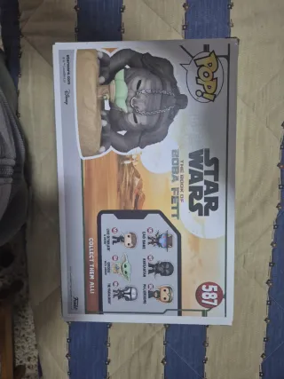 Funko Pop Star Wars Grogu con Rancor #587