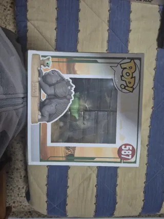 Funko Pop Star Wars Grogu con Rancor #587