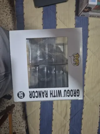 Funko Pop Star Wars Grogu con Rancor #587