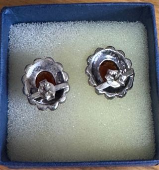 Pendientes Plata con Ámbar Báltico