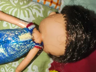 Lote de muñecos antiguos