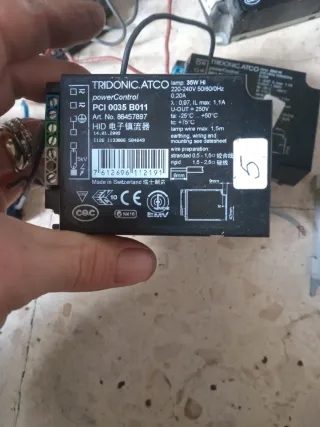 Tridonic ATCO PCI 0035 B011 Balasto Electrónico