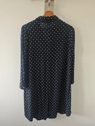 Vestido/Camisa Stradivarius lunares