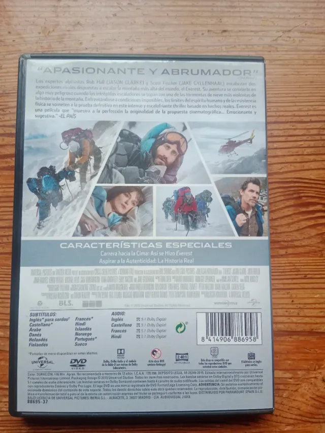 DVD Everest (Español)