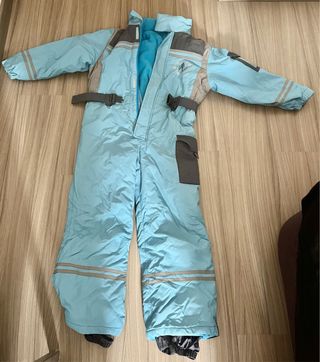 Mono de nieve unisex azul Talla:10 años