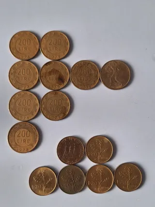 Lotto 83 Lire Italiane anni '70 '80