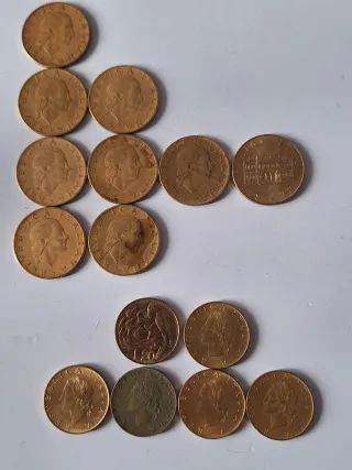 Lotto 83 Lire Italiane anni '70 '80